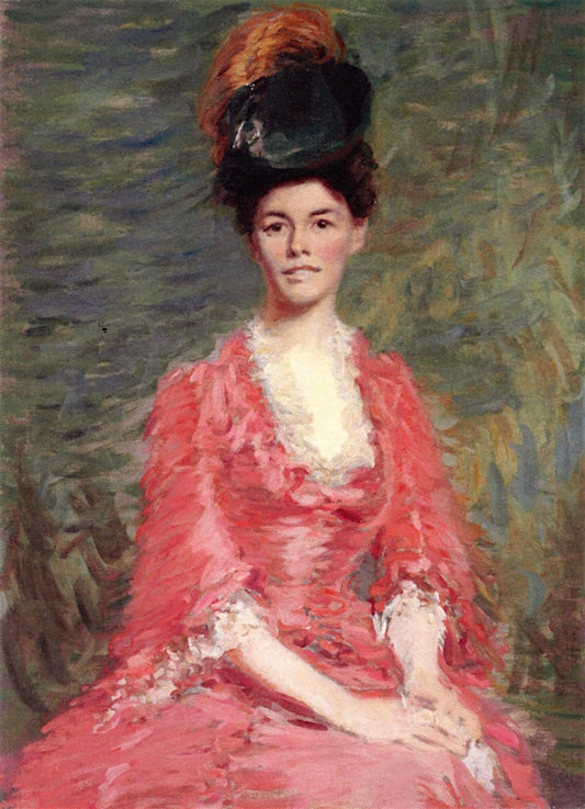 Mrs. Alice MacMonnies, vintage artwork by Frederick William MacMonnies, 12x8" (A4) Poster