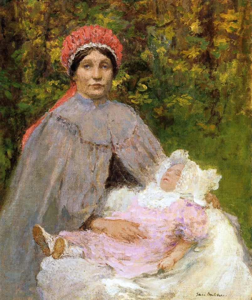 Napping by Gari Melchers,A3(16x12")Poster