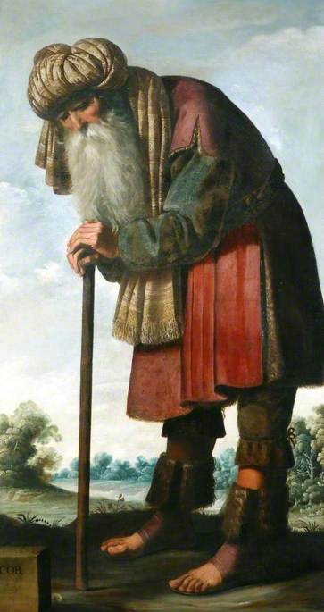 Jacob, vintage artwork by Francisco de Zurbarán, 12x8" (A4) Poster