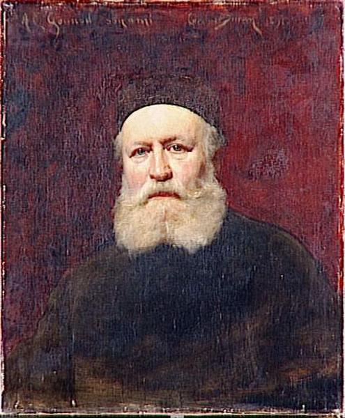 Portrait of Charles Gounod, vintage artwork by Charles Auguste Émile Durand, 12x8" (A4) Poster