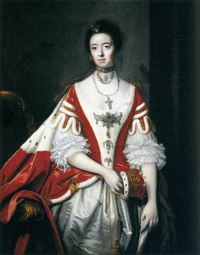 The Countess of Dartmouth, vintage artwork by Sir Joshua Reynolds, 12x8" (A4) Poster