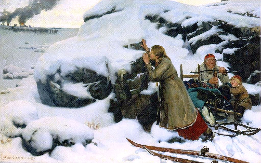 Karl Insulting the Corpse of Klas Fleming by Albert Edelfelt,A3(16x12")Poster