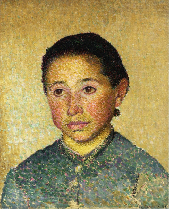 Portrait de jeune fille by Henri DeLavallee,A3(16x12")Poster