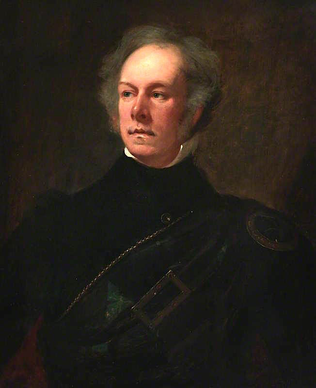 John Campbell, Marquis of Breadalbane, vintage artwork by Attributed to Thomas Duncan, A3 (16x12") Poster Print