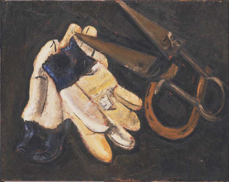 Gardener's Gloves and Shears by Marsden Hartley,16x12(A3) Poster