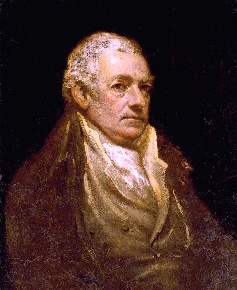 James Wyatt, vintage artwork by Sir William Beechey, 12x8" (A4) Poster