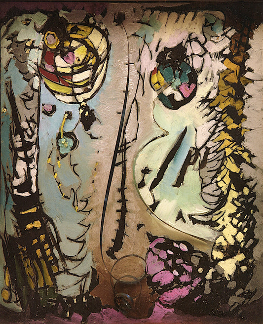 George Gershwin - Rhapsody in Blue, Part I, vintage artwork by Arthur Dove, 12x8" (A4) Poster