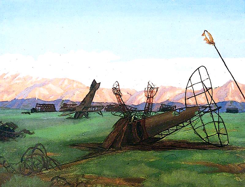 The Trail of War by Sydney William Carline,16x12(A3) Poster