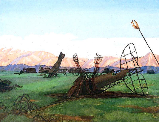 The Trail of War by Sydney William Carline,16x12(A3) Poster