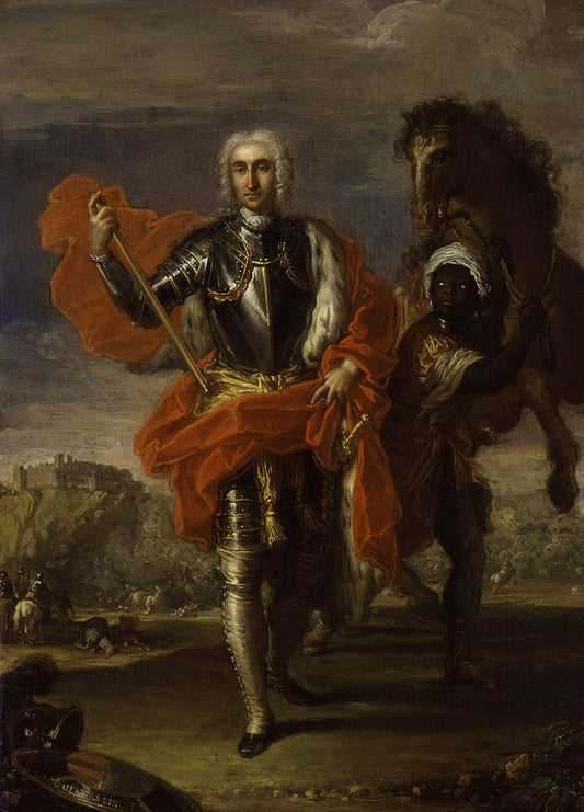 George Keith, 10th Earl Marischal, vintage artwork by Placido Costanzi, 12x8" (A4) Poster