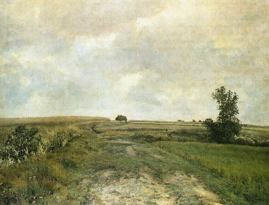 A Cloudy Sky, vintage artwork by František Kaván, 12x8" (A4) Poster