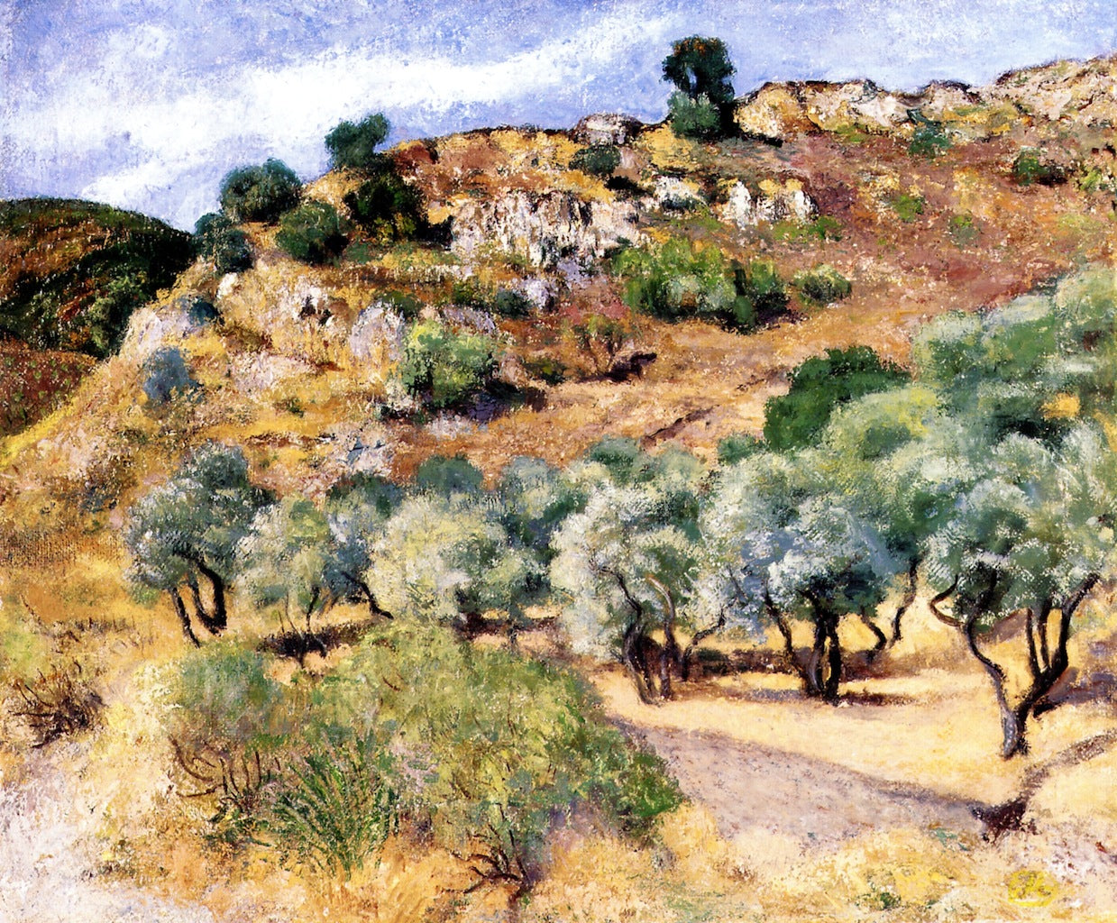 Near Banyuls by Aristide Maillol,A3(16x12")Poster