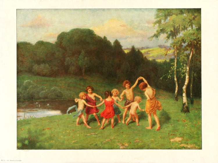 Round Dance by Simon Glucklich,A3(16x12")Poster