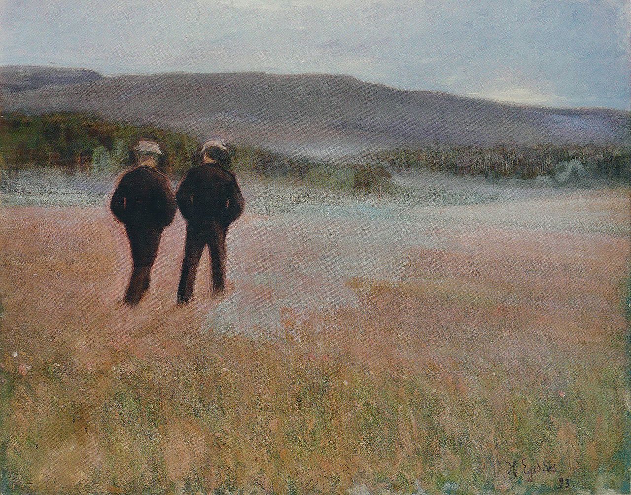 Evening of Summer by Halfdan Egedius,16x12(A3) Poster