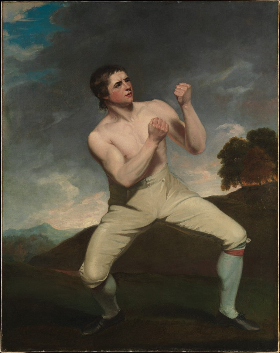 The Boxer (Richard Humphreys), vintage artwork by John Hoppner, 12x8" (A4) Poster