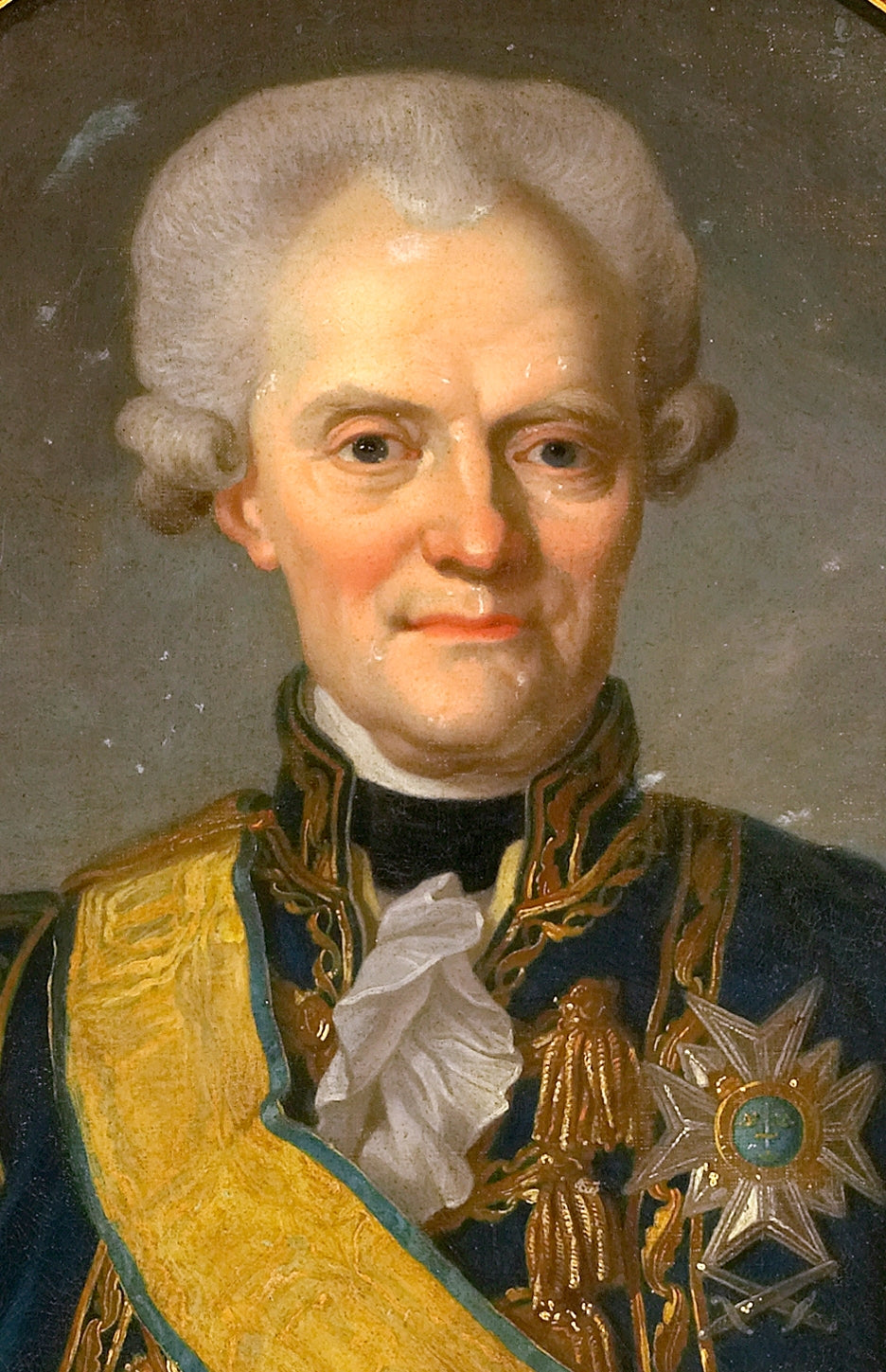 Wilhelm Maurits Pauli, vintage artwork by Lorens Pasch the Younger, 12x8" (A4) Poster