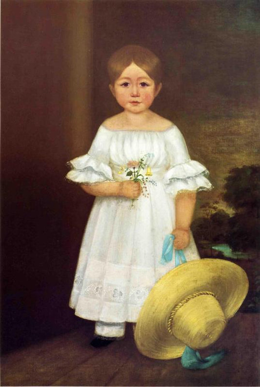 Elizabeth O'Kane, vintage artwork by George Henry Durrie, A3 (16x12") Poster Print
