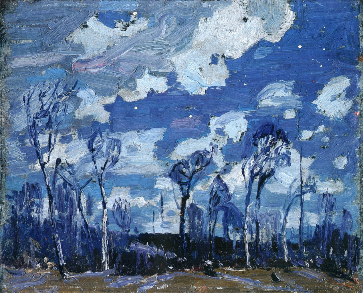 Nocturne: The Birches by Tom Thomson,16x12(A3) Poster