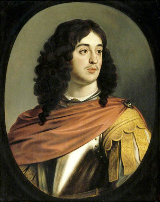 Prince Edward, Count Palatine, vintage artwork by Gerard van Honthorst, 12x8" (A4) Poster