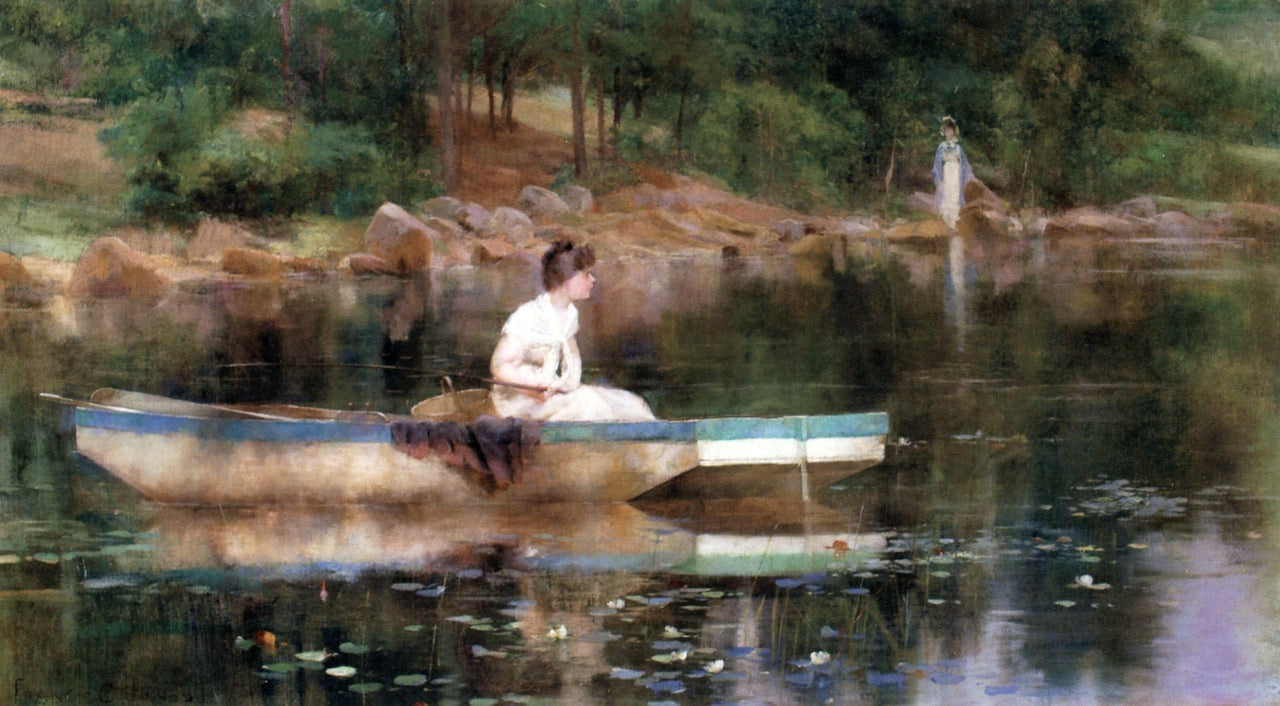 The Lily Pond by Francis Coates Jones,A3(16x12")Poster