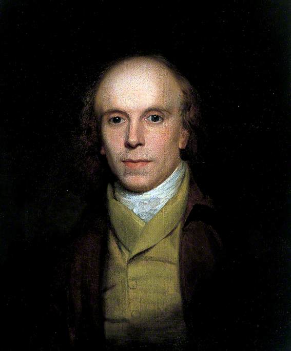 John Flaxman (1755–1826), vintage artwork by Henry Howard, 12x8" (A4) Poster