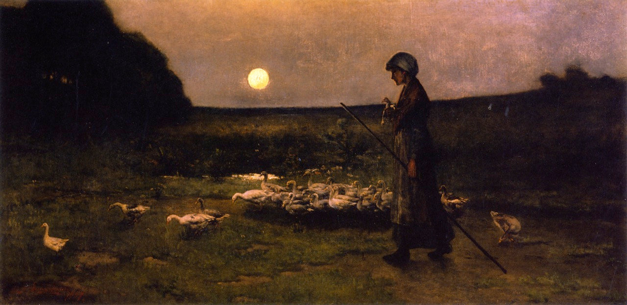 Return at Twilight by Elliott Daingerfield,A3(16x12")Poster