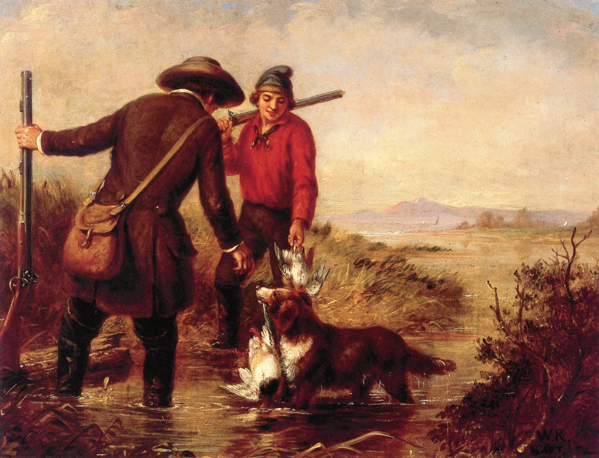 Retrieving, vintage artwork by William Tylee Ranney, A3 (16x12") Poster Print