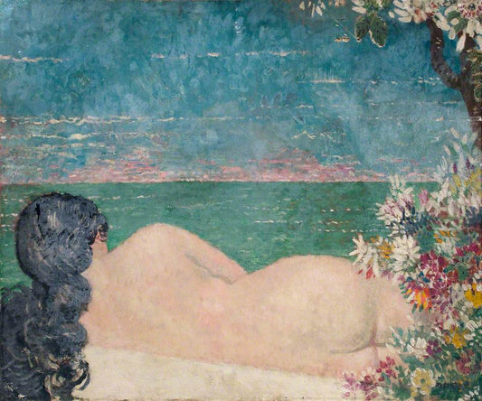 Eve in the Garden of Eden, vintage artwork by Sir William Orpen, R.A., R.H.A., 12x8" (A4) Poster