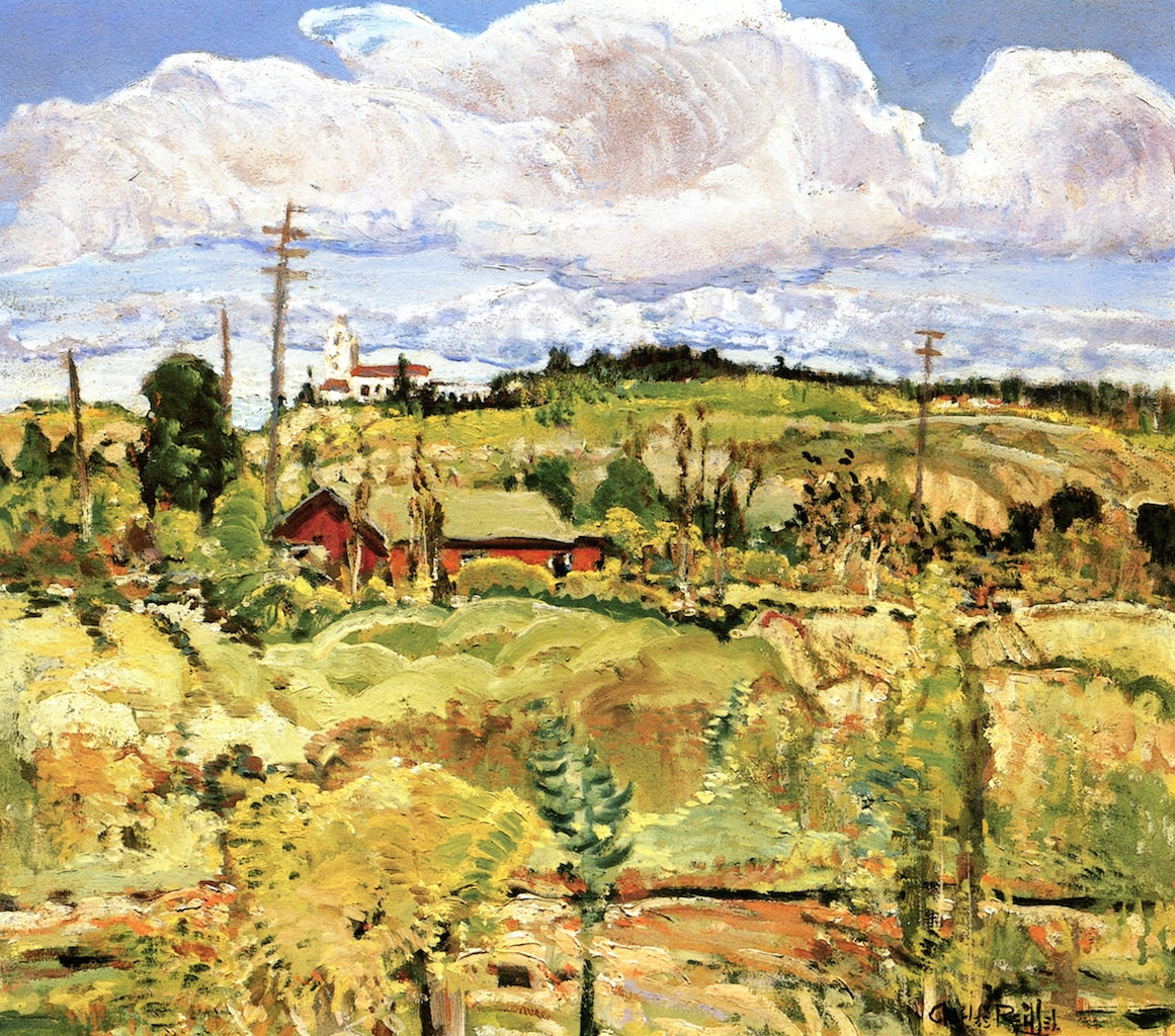 Near Old Town by Charles Reiffel,A3(16x12")Poster