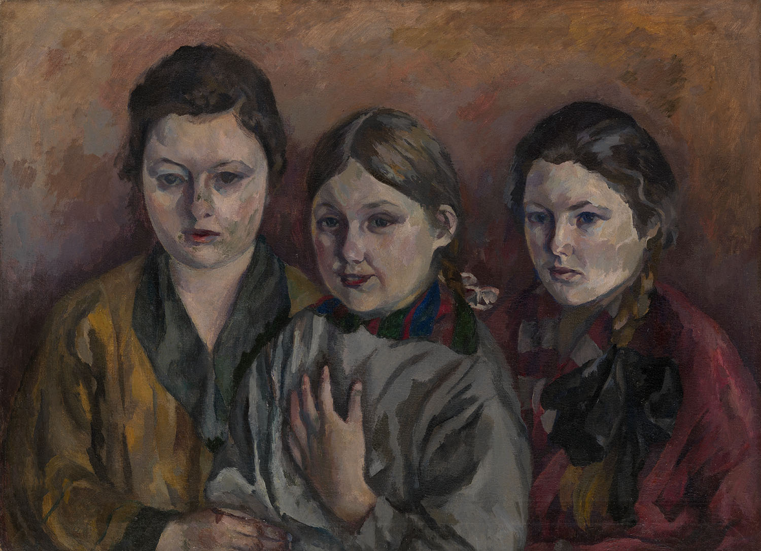 A Family Portrait by Aristarkh Lentulov,16x12(A3) Poster