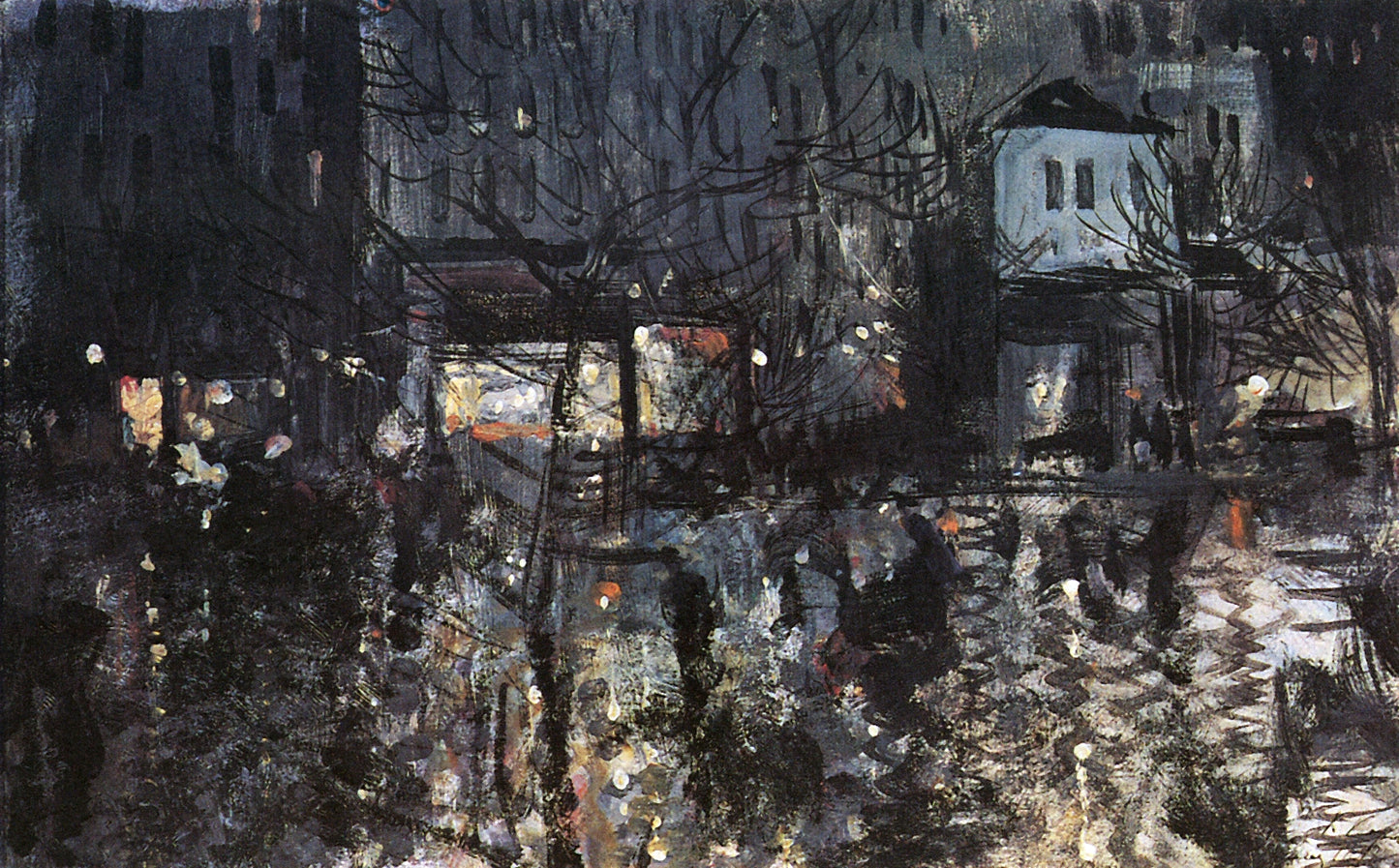 After Rain, Paris by Constantin Alexeevich Korovin,A3(16x12")Poster