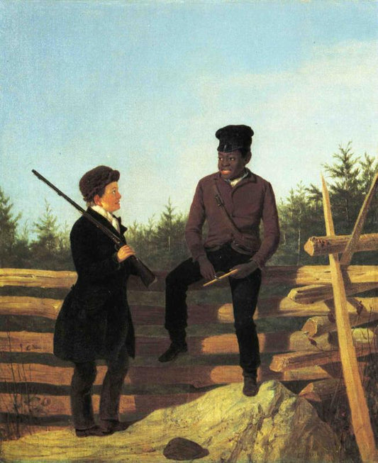 Which Way Shall We Go?, vintage artwork by James Goodwyn Clonney, A3 (16x12") Poster Print