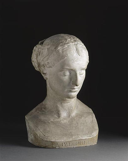 La Palombella, vintage artwork by Jean-Baptiste Carpeaux, 12x8" (A4) Poster