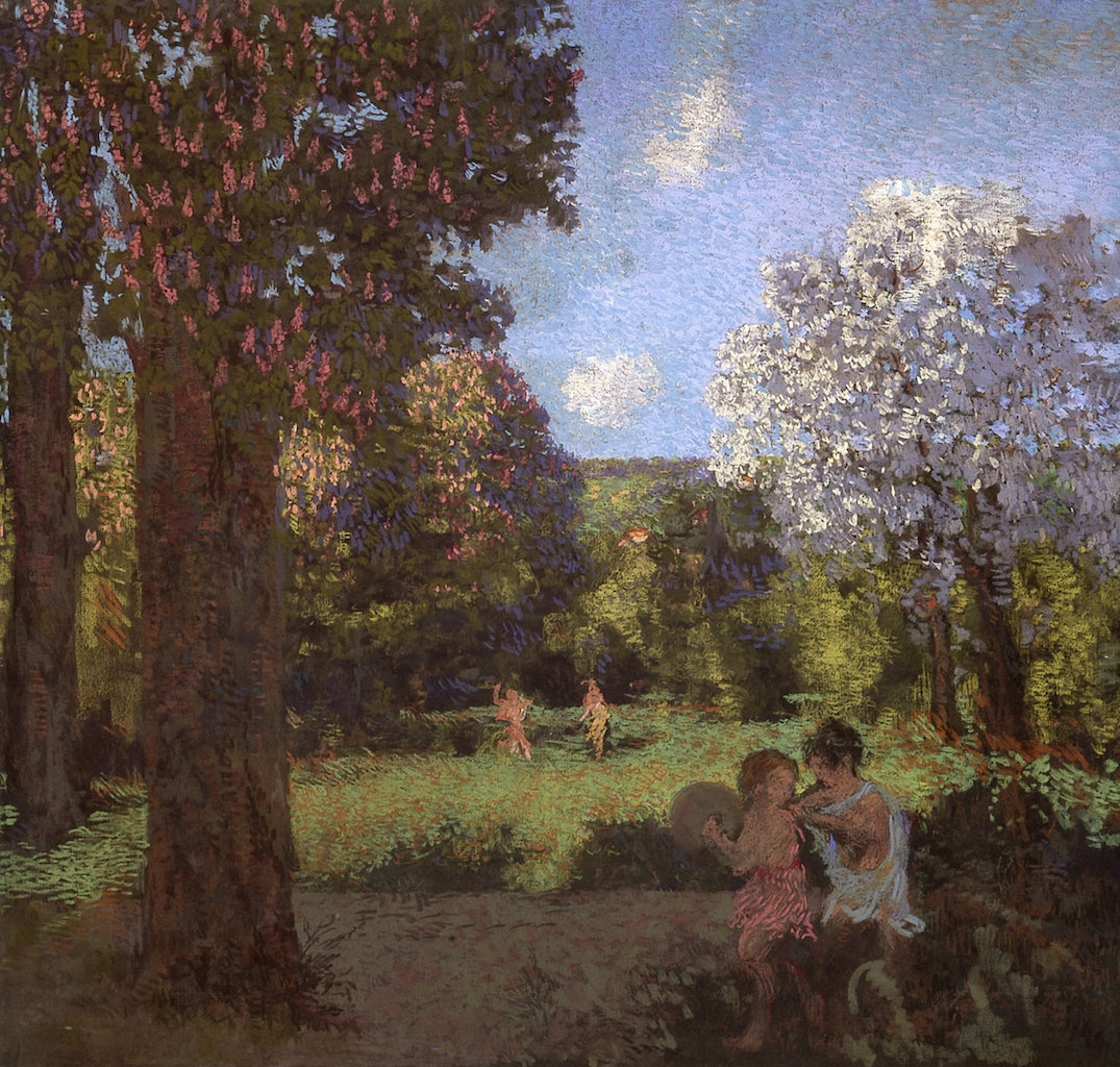 Chestnut Trees by Ker Xavier Roussel,A3(16x12")Poster