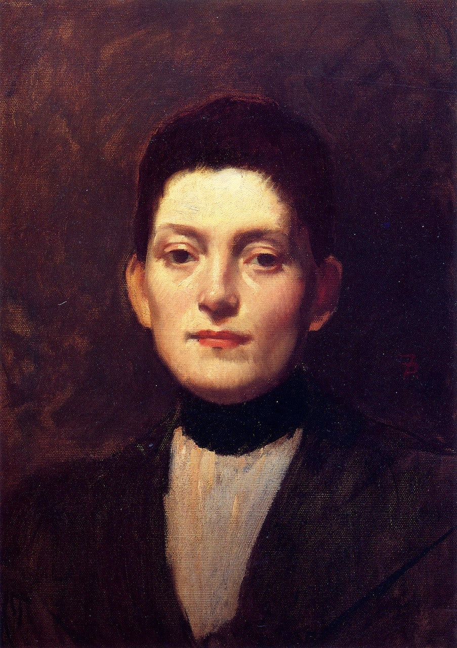 Miss Westlake, vintage artwork by Frank Duveneck, 12x8" (A4) Poster