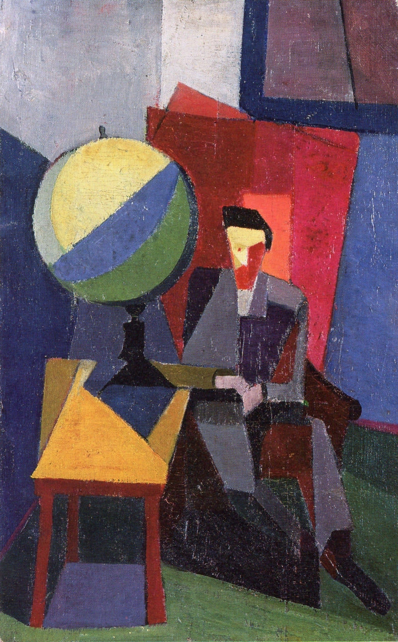 The Geographer by Angel Zarraga,16x12(A3) Poster