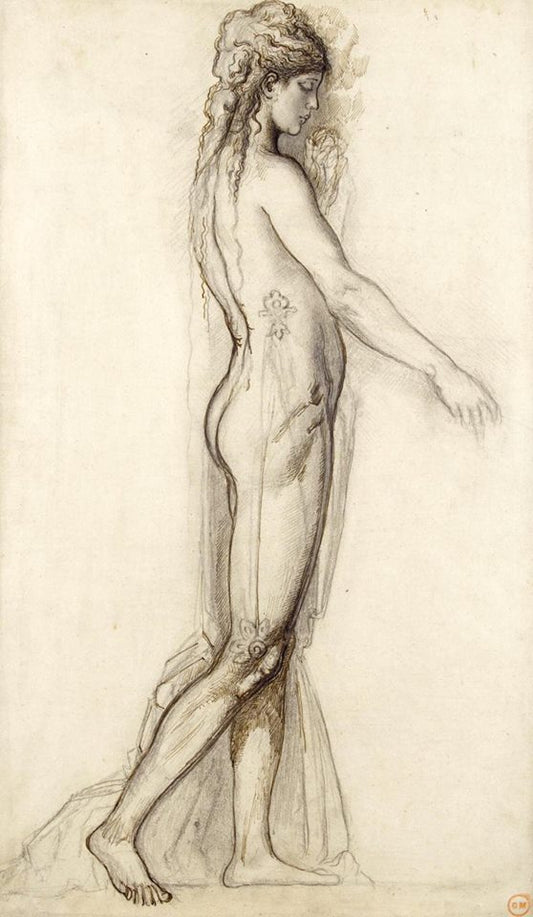 Salome, vintage artwork by Gustave Moreau, 12x8" (A4) Poster