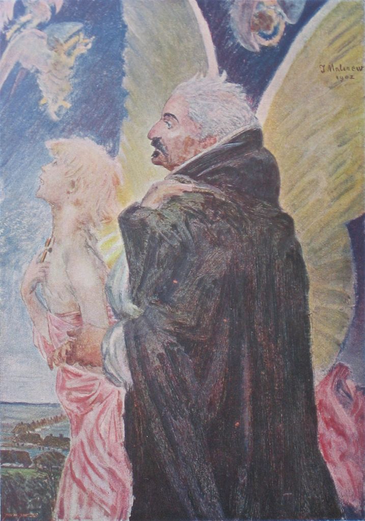 Ignacy Maciejowski, Polish writer by Jacek Malczewski,A3(16x12")Poster