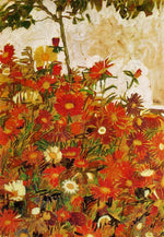 Field of Flowers by Egon Schiele,16x12(A3) Poster