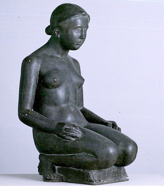 Kneeling Girl by Aristide Maillol,A3(16x12")Poster