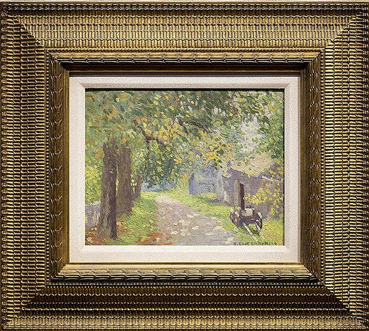 Rockport, vintage artwork by Joseph Eliot Enneking, 12x8" (A4) Poster
