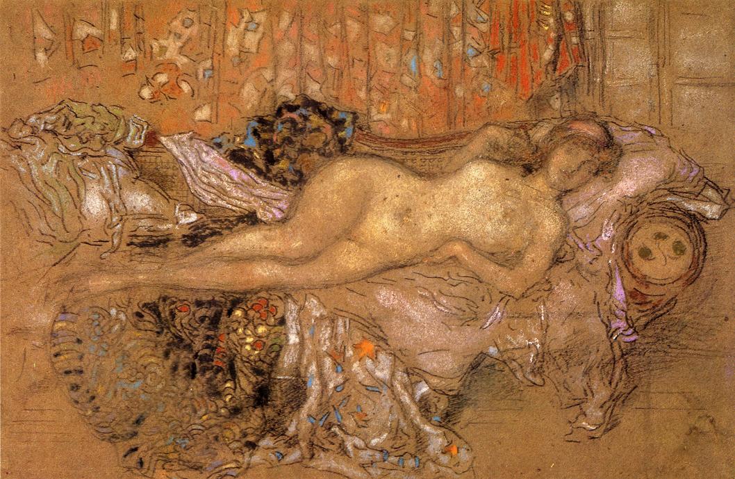 The Arabian, vintage artwork by James Abbott McNeill Whistler, 12x8" (A4) Poster