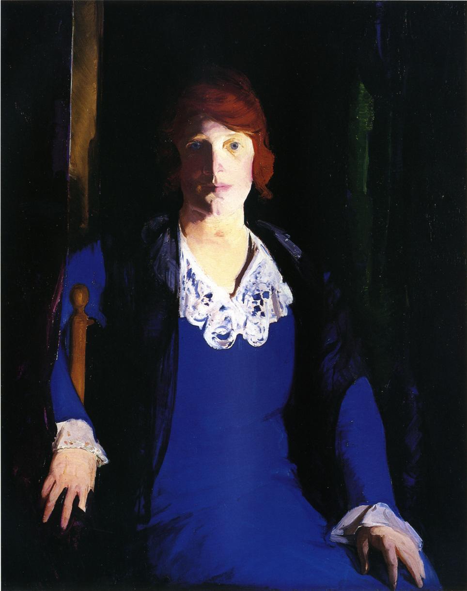 Florence Pierce by George Wesley Bellows,16x12(A3) Poster