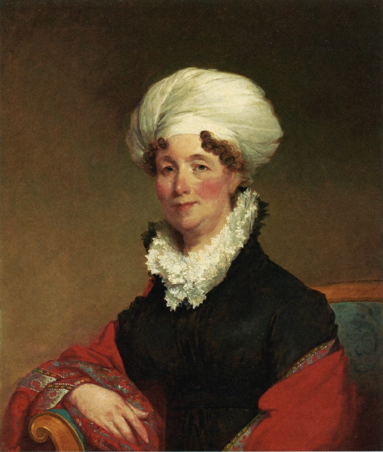 Ann Woodward Haven, vintage artwork by Gilbert Stuart, 12x8" (A4) Poster