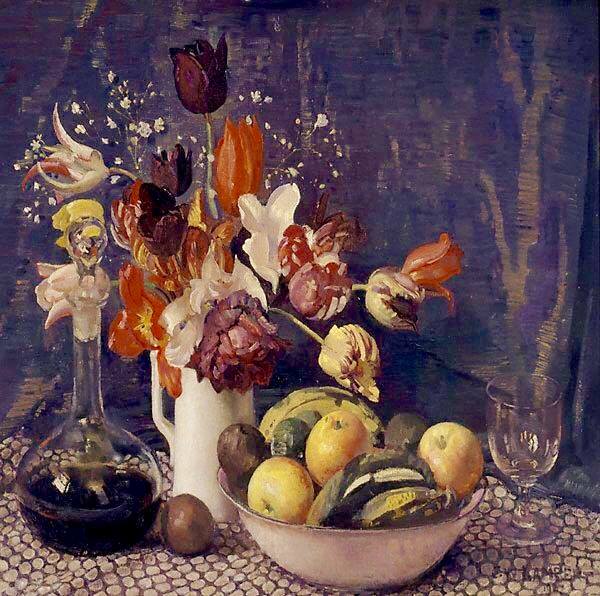 Tulips and other stimulants by George W. Lambert,16x12(A3) Poster