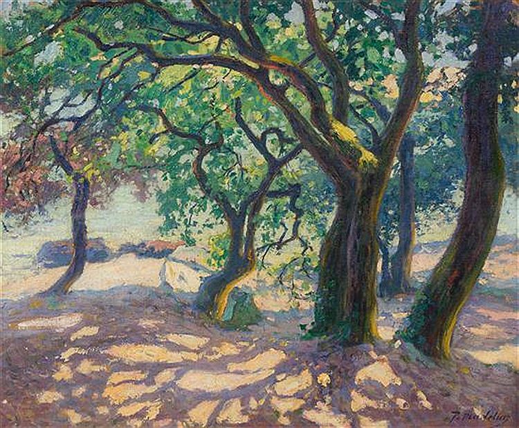 The Black Oaks by Paul Madeline,A3(16x12")Poster