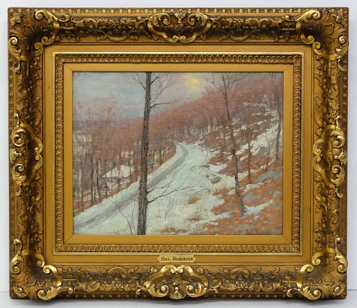 Winter Hillside by Hal Robinson,16x12(A3) Poster