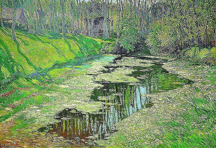 Giverny Souvenir by Vaclav Radimsky,A3(16x12")Poster