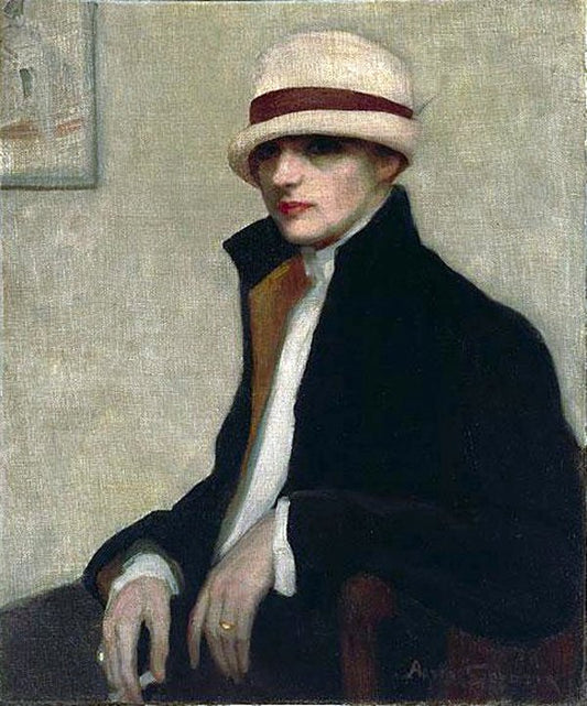 The Parisienne, vintage artwork by Agnes Noyes Goodsir, 12x8" (A4) Poster