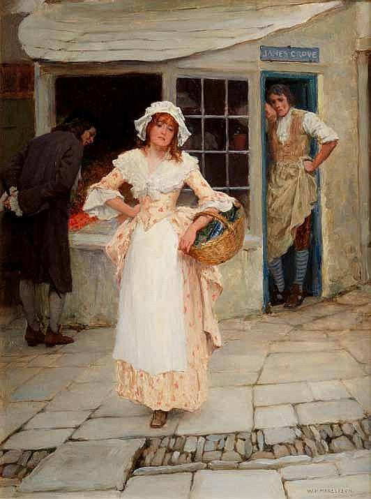 Barbara Allen by William Henry Margetson,A3(16x12")Poster
